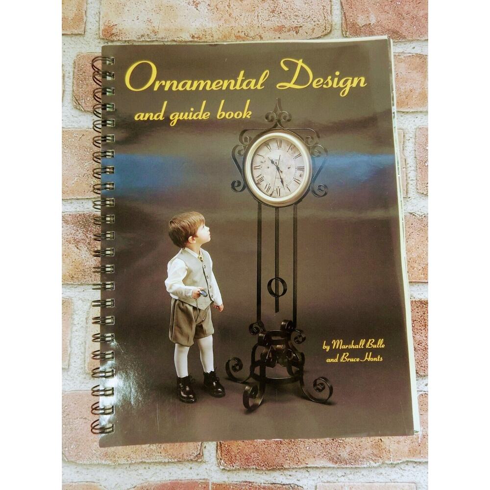 2004 Ornamental Design & Guide Book - Marshall‎ Bulle - Iron Work Art - RARE HTF